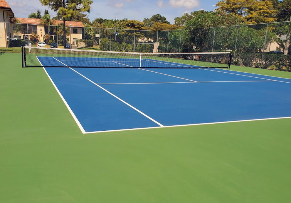 Asphalt Tennis Court Construction - PTCS Florida